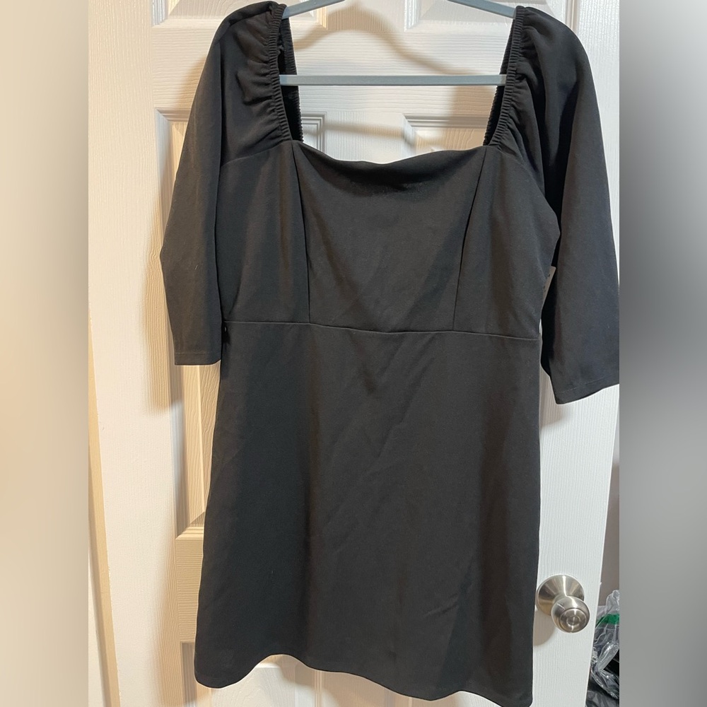 Black Leith Mini Dress